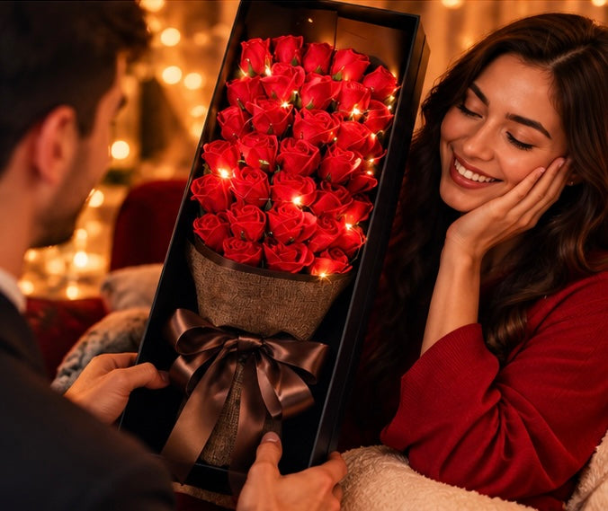 Eternal Rose Bouquet Gift Box