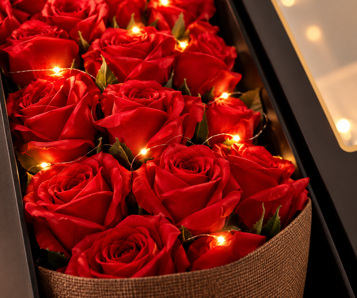 Eternal Rose Bouquet Gift Box