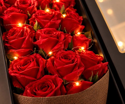 Eternal Rose Bouquet Gift Box