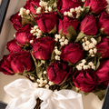 Preserved Rose Bouquet Shadow Box