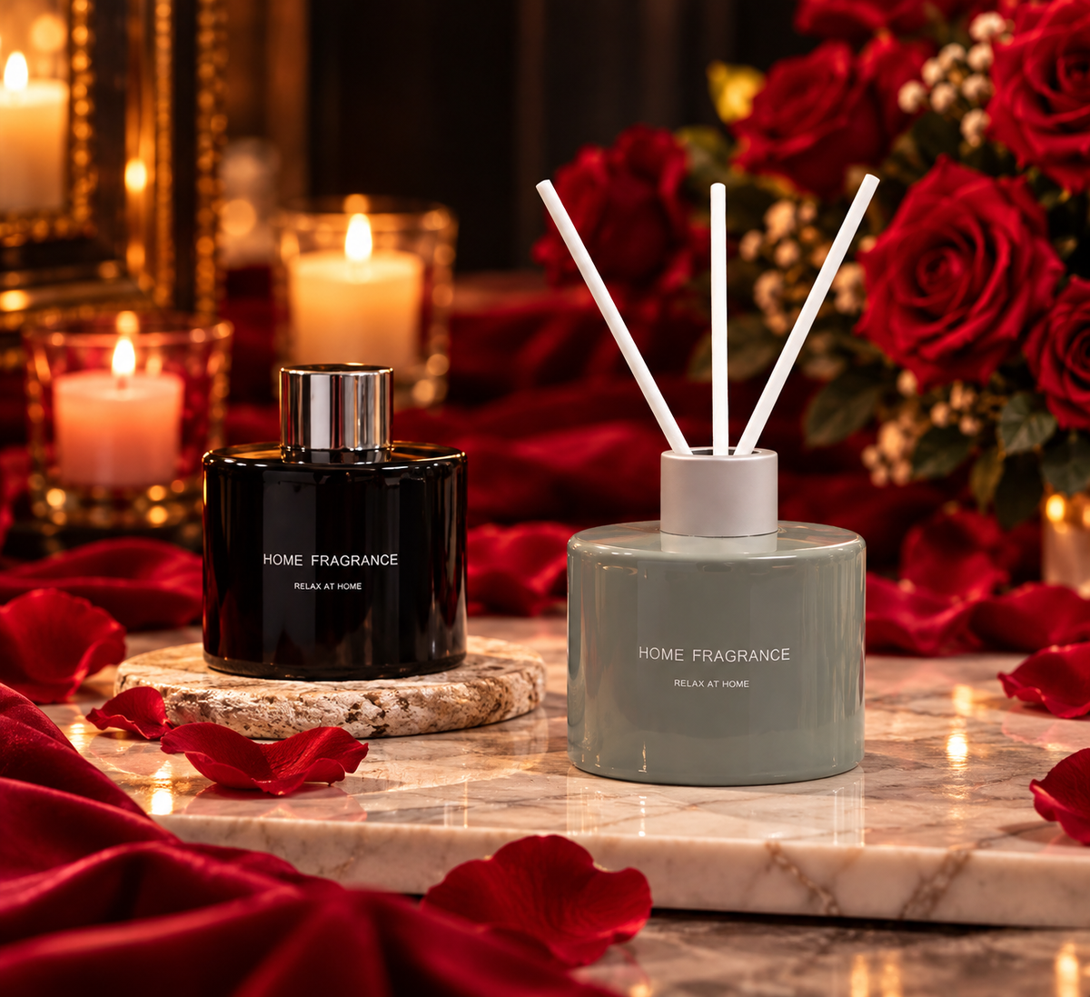 Luxury Rose & Aromatherapy Gift Box