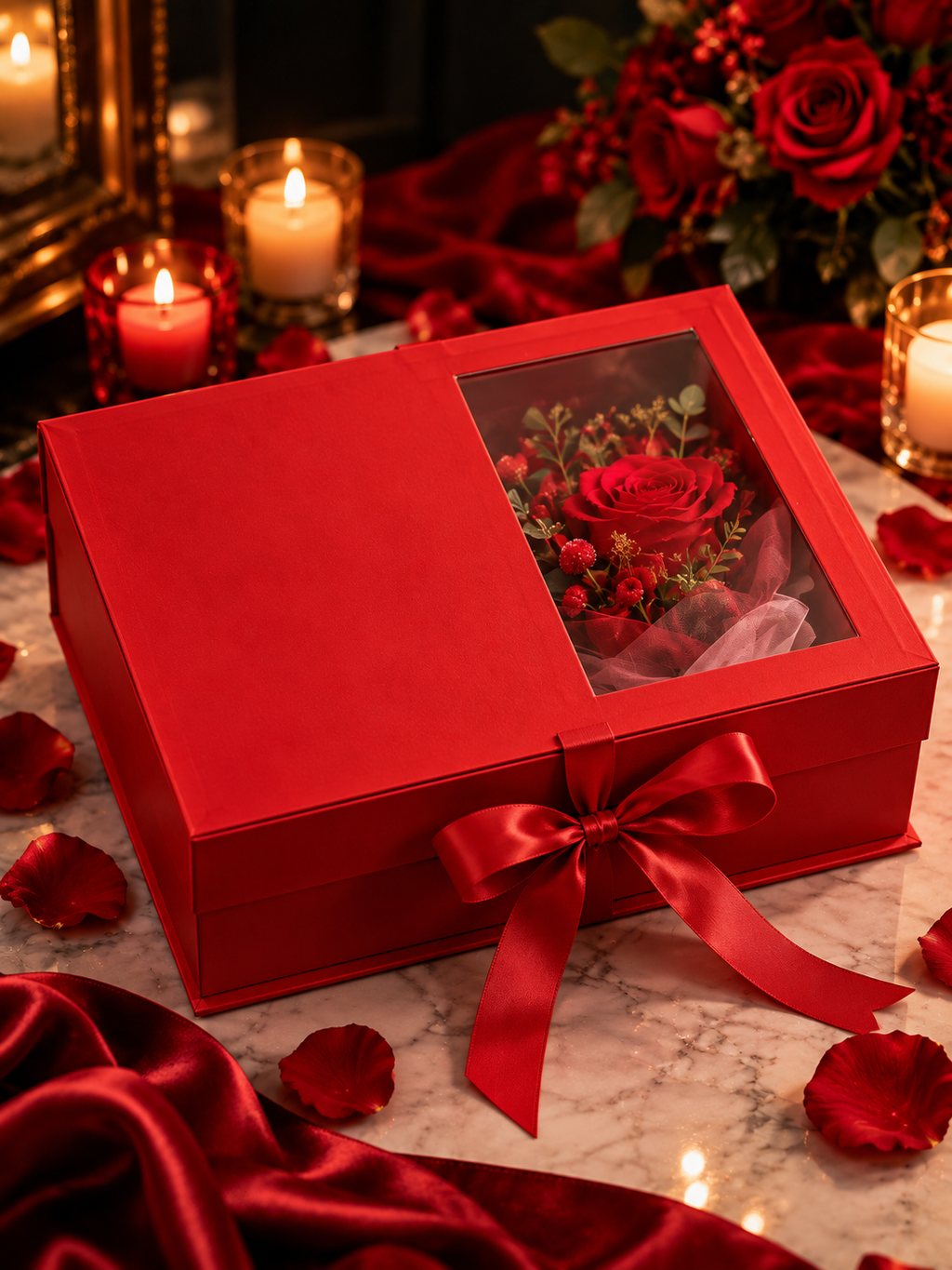 Luxury Rose & Aromatherapy Gift Box