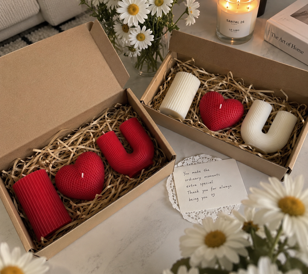 I Love You – Romantic Scented Candle Gift Set